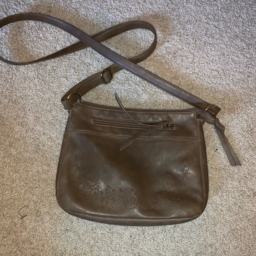 Tan crossbody